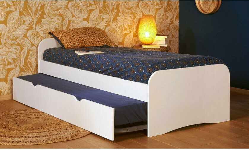 Pack Lit Gigogne Neo 2 Matelas Pour Adulte Et Enfant