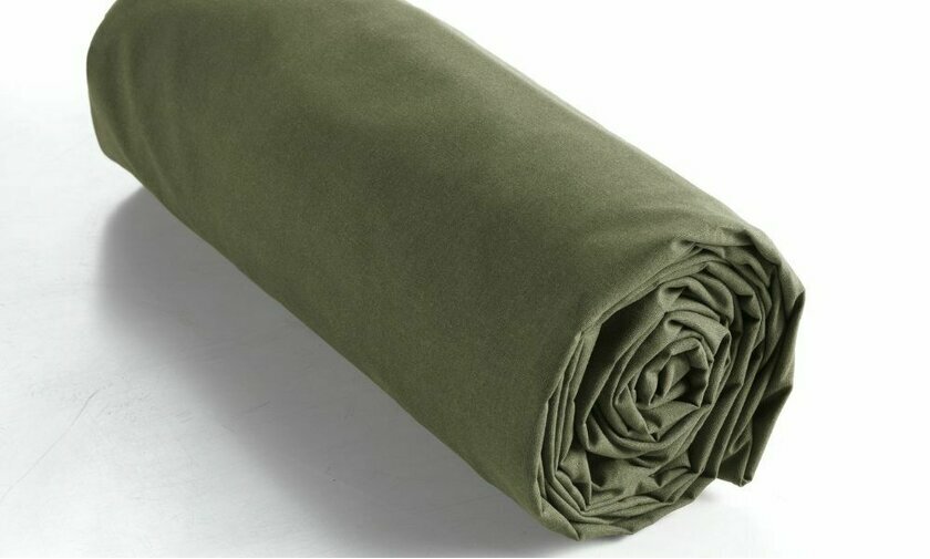 Drap housse Opsi roul Vert olive